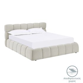 Спалня Джеби 160х200 см 279-000017 цвят крем