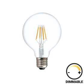 LED крушка G95 - 342-000071 прозрачна