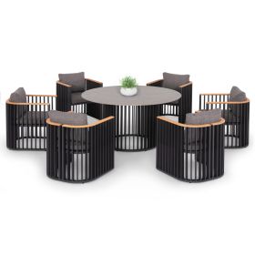 Трапезен сет Итърнити SM21129.02 антрацит