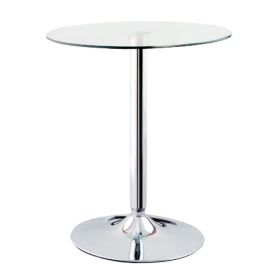 Маса Бит ΕΜ121 цвят хром-стъкло