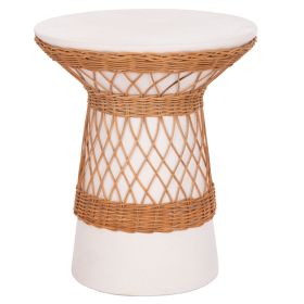 Маса Делия HM18167.02 цвят натурал-бял