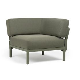 Кресло Максимо ъгъл-цвят кактус+Sunbrella@мащерка