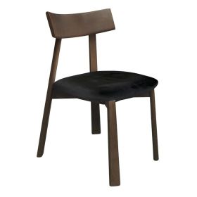 Стол Корнел E7687.1 цвят орех-черен