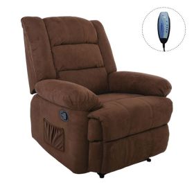 Масажен релакс фотьойл Джулия E971.1M кафява дамаска