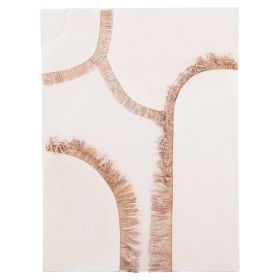 Декорация за стена Санторини HM4532 цвят бял-натурал