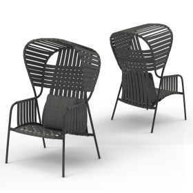 Кресло Туни SM6323.02 цвят антрацит