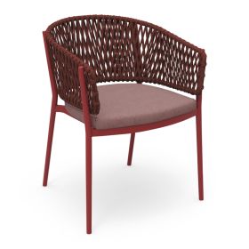 Кресло Камелия SM6209.05 червен цвят