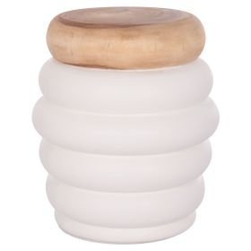 Маса Фат HM18172.02 цвят натурал-бял