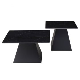 Комплект Юбер HM18260.02 цвят черен мрамор