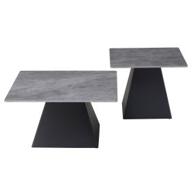 Комплект Юбер HM18260.03 цвят черен-сив мрамор