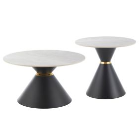 Комплект Нандо HM18267.03 цвят черен-сив мрамор