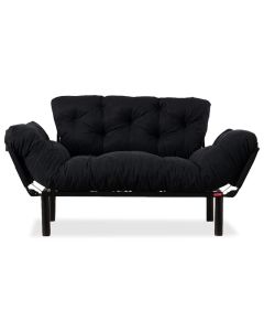Разтегателен диван 071-000659 черен цвят 