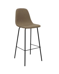 Бар стол Бела дамаска 127-000122 бежов цвят
