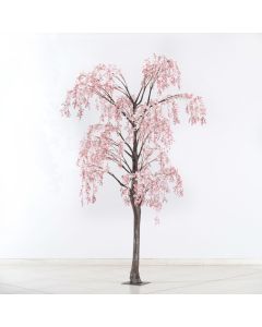 Изкуствено прасковено дърво розово 290 см.