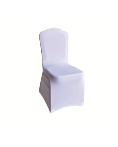 Калъф за стол Хилтън ΕΜ513.Υ1 силно еластичен - бял