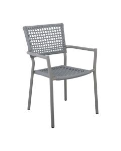 Кресло Миранда Ε6721.1 сив цвят