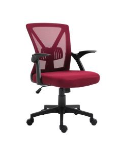 Офис стол ΕΟ208.3 цвят бордо