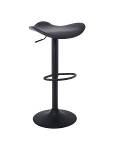 Бар стол Садъл ΕΜ100.7Μ черен цвят