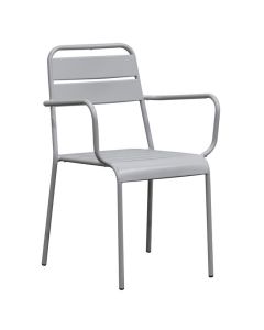 Кресло Брио Ε544.1 сив цвят