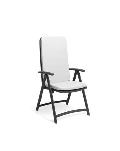 Възглавница за стол Дарсена - бял цвят