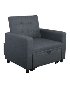 Разтегателен фотьойл Имола Ε9921.11 тъмно сив цвят