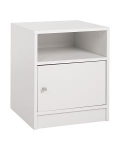 Нощно шкафче Малори HM2205.05 бял цвят