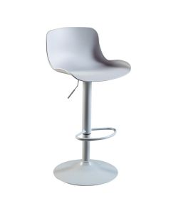 Бар стол Мос ΕΜ200.2 бял цвят