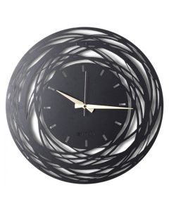 Метален часовник - черен цвят HM7216