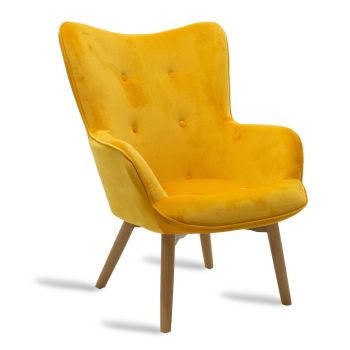 Кресло Кидо 046-000003 жълт цвят