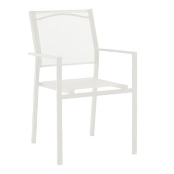 Кресло Дениз 152-000027 бял цвят