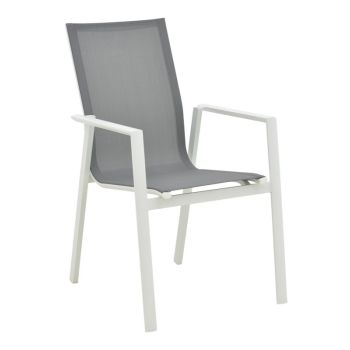 Кресло Шел 152-000049 цвят бял-сив 