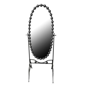 Огледало Пресли 295-000010 черен цвят