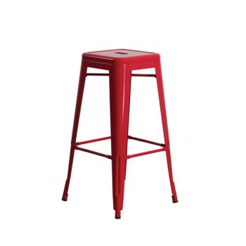 Бар стол Реликс E5190.2 червен цвят
