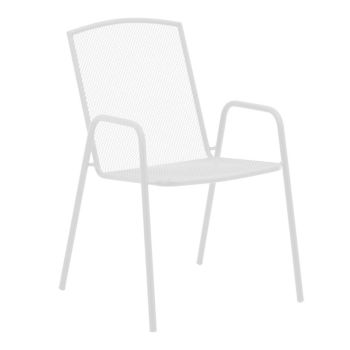 Кресло Помедон 308-000002 бял цвят
