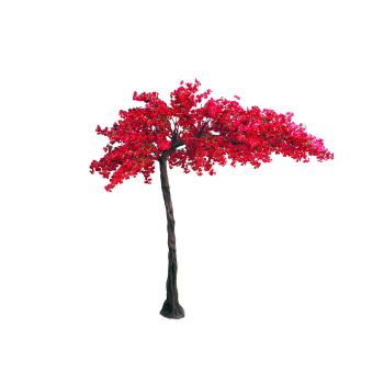 Изкуствено дърво Бугенвилия 320 см. червен цвят