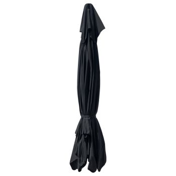 Резервен плат за чадър 4х4 - HM6031.03 черен цвят 