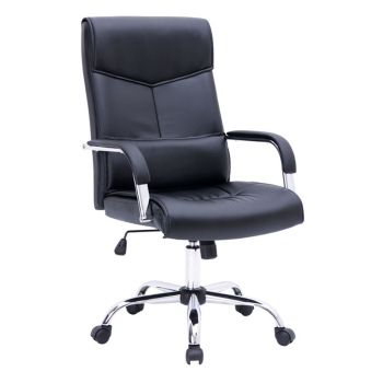 Мениджърски стол ΕΟ220.1 черен цвят