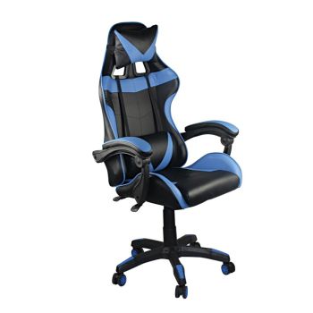 Геймърско кресло ΕΟ582.2 черно-син цвят