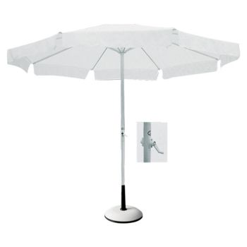 Алуминиев чадър  Ф2м - Ε925 бял цвят