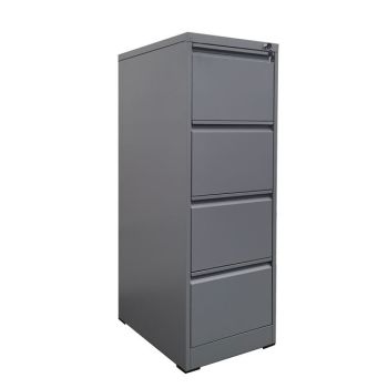 Метален шкаф Ε6011.41 сив цвят 