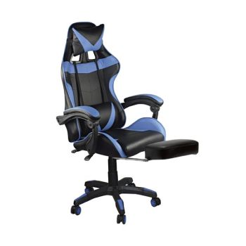 Геймърски релакс стол ΕΟ581.2 черено-син цвят