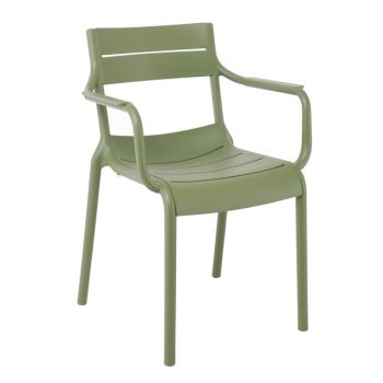 Кресло Серена Ε3807.3 зелен цвят 