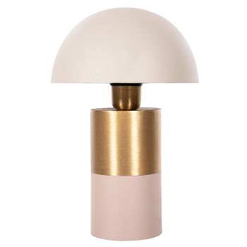 Настолна лампа Пуна HM4245.10 цвят бежов-златен