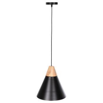 Лампа HM4148 цвят черен-натурал