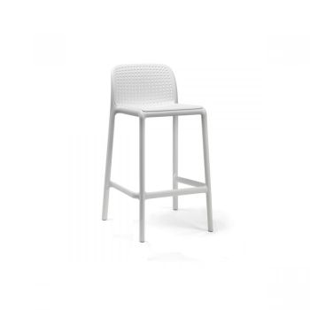 Бар стол Лидо Мини - бял цвят