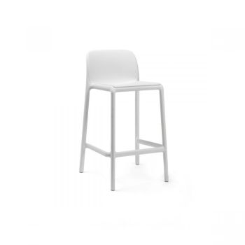 Бар стол Фаро мини - бял цвят