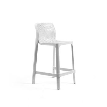 Бар стол Нет мини - бял цвят