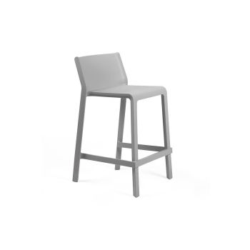 Бар стол Трил мини - сив цвят