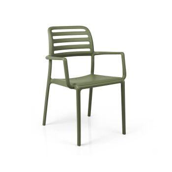 Стол Коста - зелен цвят