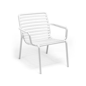 Кресло Дога Релакс - бял цвят 